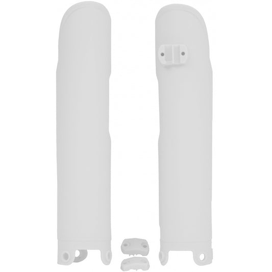 RTECH FORK GUARDS KTM SX/SXF/EXC 125-525 00-07 LC4 03-07 WHITE
