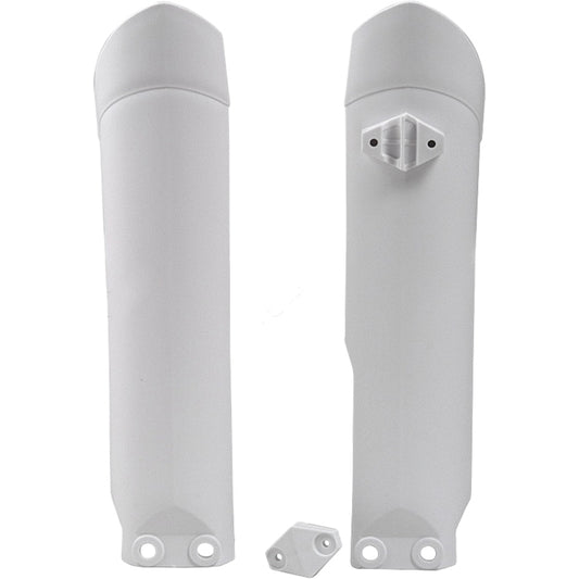RTECH FORK GUARDS KTM SX 85 09-17 TC85 14-17 WHITE