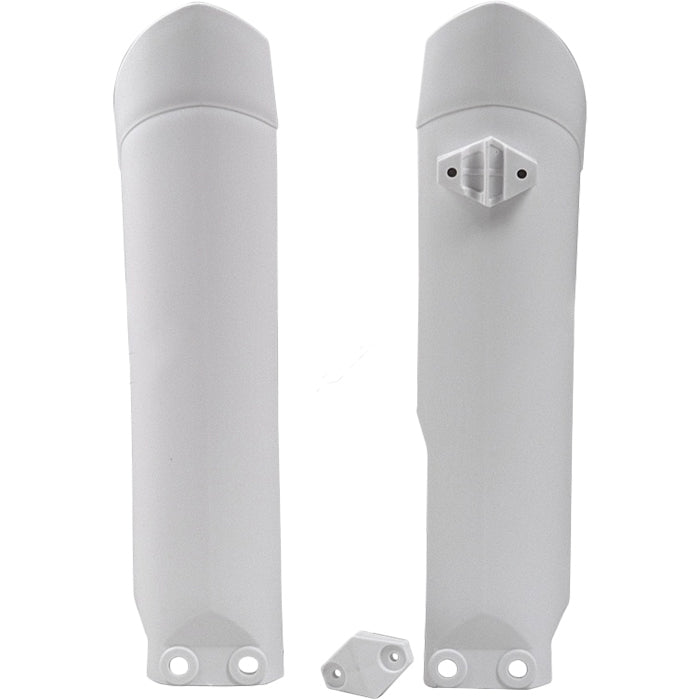 RTECH FORK GUARDS KTM SX 85 09-17 TC85 14-17 WHITE