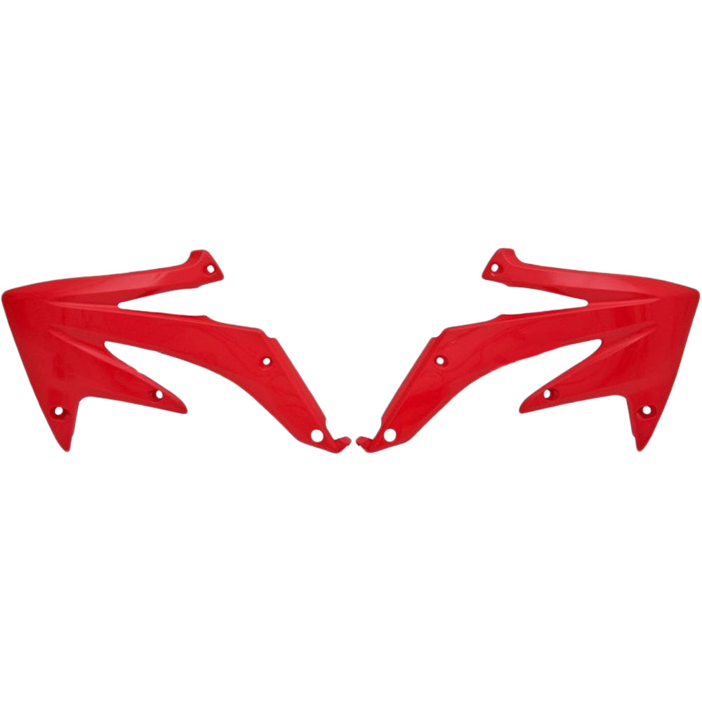 RTECH RADIATOR SHROUDS HONDA CRF450 2005-08 RED