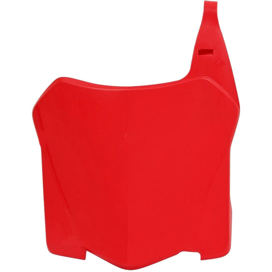 RTECH FRONT PLATE HONDA CRF250 2008-09 CRF450 2008 RED
