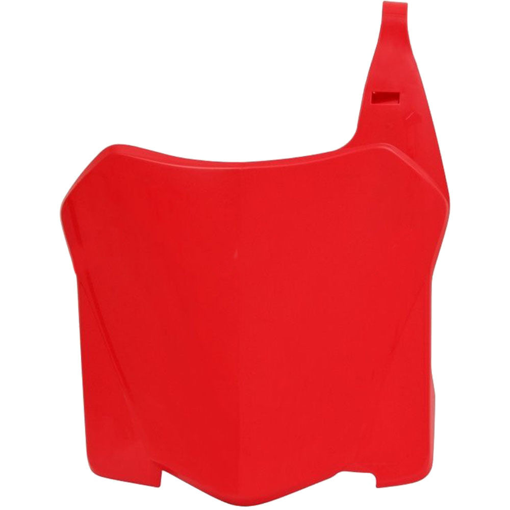 RTECH FRONT PLATE HONDA CRF250 2008-09 CRF450 2008 RED