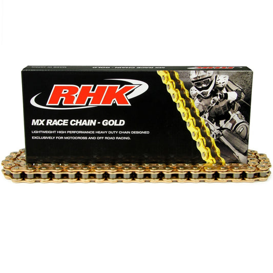 RHK CHAIN 428 128L GOLD MX RACING HEAVY DUTY