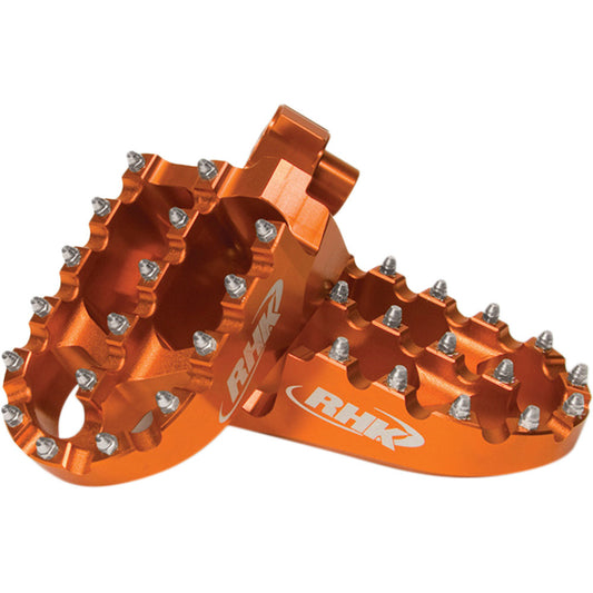 RHK FOOTPEGS PURSUIT KTM HUSABERG HSQ GG ORANGE