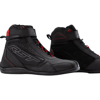 RST FRONTIER CE RIDE SHOE BLACK/RED