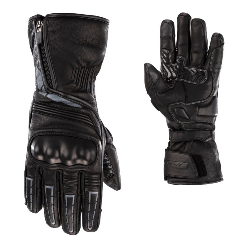 RST STORM 2 CE LEATHER WP GLOVE BLACK 2XL
