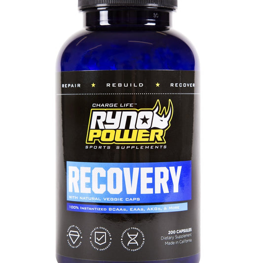 RYNO POWER RECOVERY CAPSULES 200 CAPSULES 33 SERVES