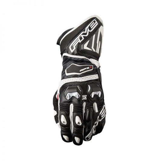 FIVE RFX-1 GLOVES BLACK/WHITE LARGE
