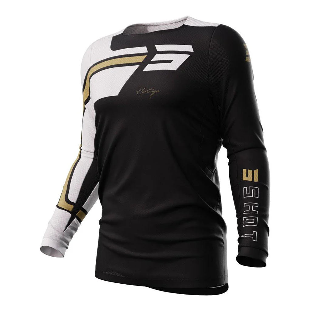 SHOT CONTACT HERITAGE JERSEY BLACK/SAND