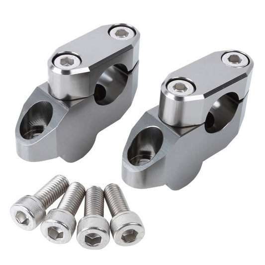 ZETA BAR RISER OFFSET 22.2MM BARS TITANIUM