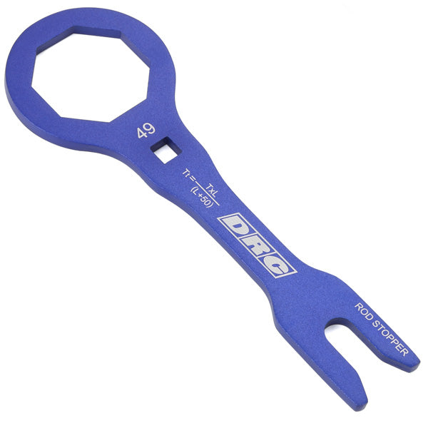 DRC TOOL FORK CAP WRENCH PRO KYB 49MM BLUE