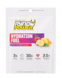 RYNO POWER HYDRATION FUEL POWDER FRUIT PUNCH 2LB 907