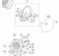 HUSQVARNA INNER CLUTCH COVER GASKET – A48030025000