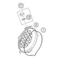 HUSQVARNA CLUTCH COVER GASKET EXTERNAL – A48030027000