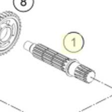HUSQVARNA COUNTERSHAFT – 47233010150