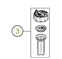 HUSQVARNA REAR BRAKE MASTER CYLINDER COVER – 24013062000