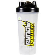 RYNO POWER SHAKER BOTTLE CLEAR 28OZ 830ML