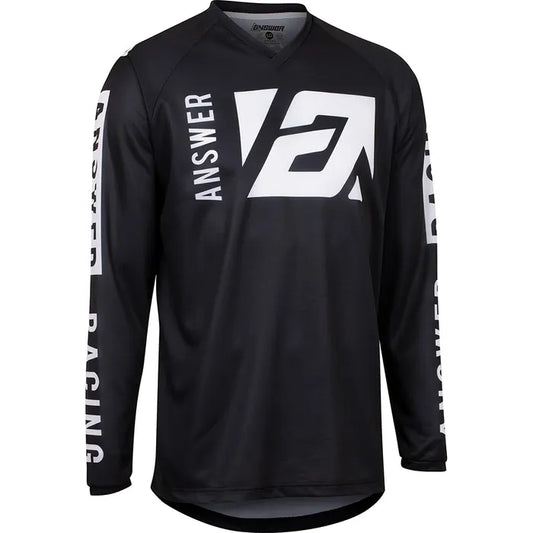 ANSWER SYNCRON MERGE JERSEY BLACK/WHITE