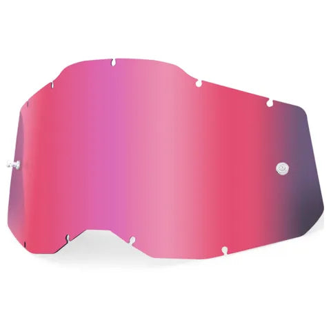 100% RACECRAFT 2/ ACCURI 2/ STRATA 2 PINK LENS