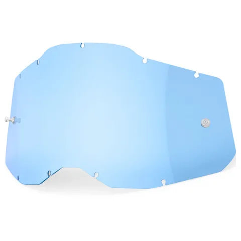 100% RACECRAFT 2/ ACCURI 2/STRATA 2 LENS BLUE