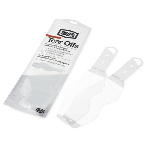 100% RACECRAFT 2/ ACCURI 2/ STRATA 2 LAMINATED TEAR OFFS 2X7PK