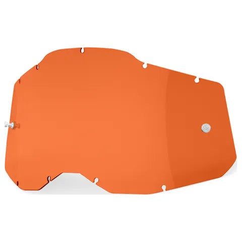 100% RACECRAFT 2/ ACCURI 2/STRATA 2 LENS ORANGE