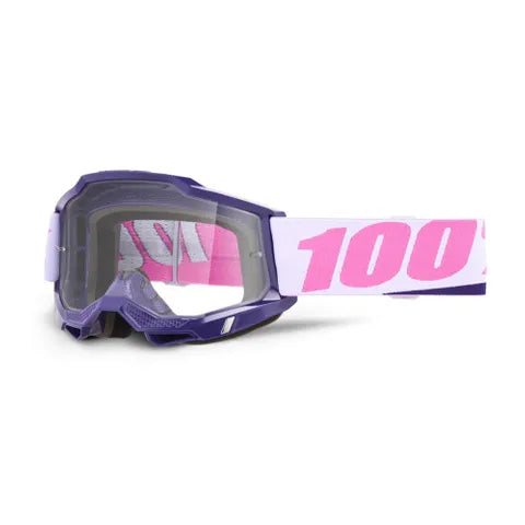 100% ACCURI 2 GOGGLE YUKIMO-CLEAR LENS