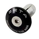 ZETA BAR END PLUGS ALLOY 29MM BLACK