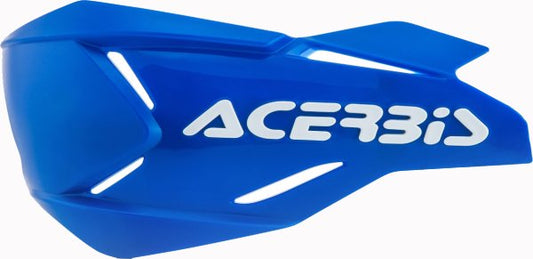 ACERBIS HANDGUARDS X FACTORY SPOILERS BLUE/WHITE