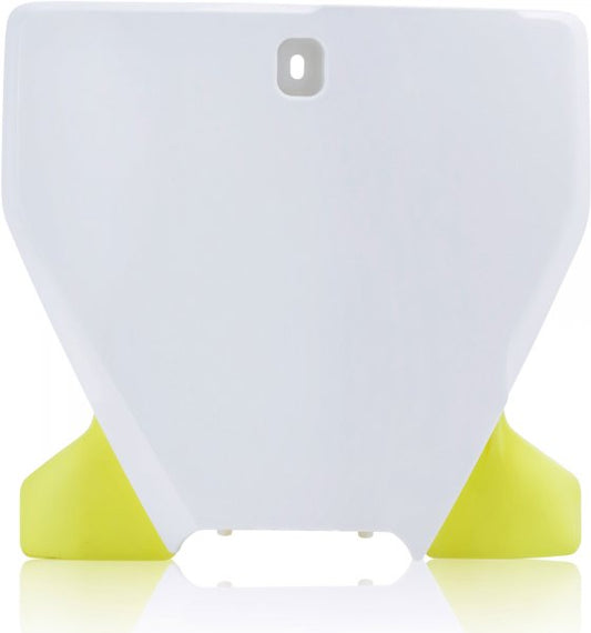 ACERBIS FRONT PLATE HUSQVARNA TC/FC 19-22 WHITE/YELLOW