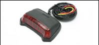 DRC TAIL LIGHT PHANTOM UNIVERSAL RED LENS