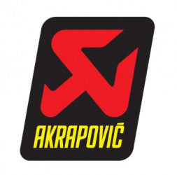 AKRAPOVIC EXHAUST STICKER 60X75