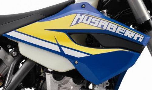 HUSABERG RADIATOR SRHOUDS/SPOILER SET BLUE