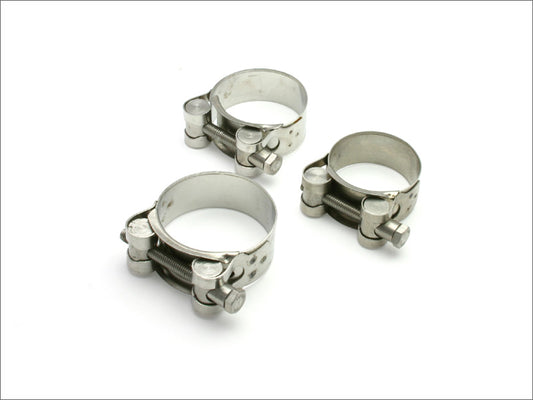 DRC EXHAUST CLAMP STAINLESS 44 47MM 44 47