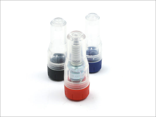DRC PLUG PROTECTOR CLEAR RED C TYPE 10MM