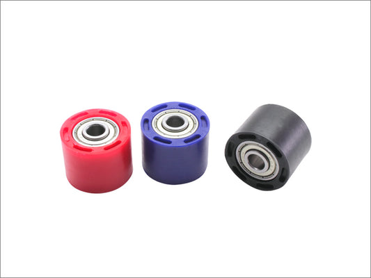 DRC CHAIN ROLLER RED LARGE W BEARING 42MM