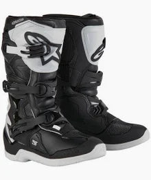 ALPINESTARS TECH 3S V2 YOUTH BOOTS BLACK/WHITE