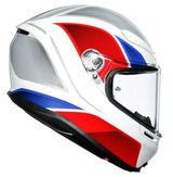 AGV K6 Hyphen White Red Blue Helmet