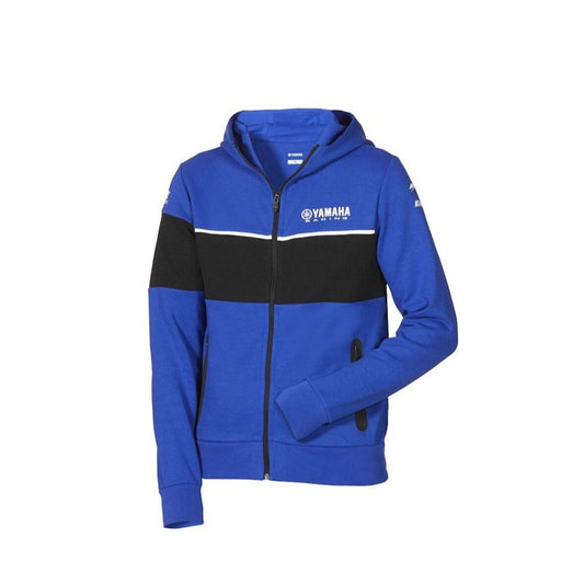 YAMAHA RACING BLUE MENS ZIP HOODIE – B20-FT116-E1-2XL