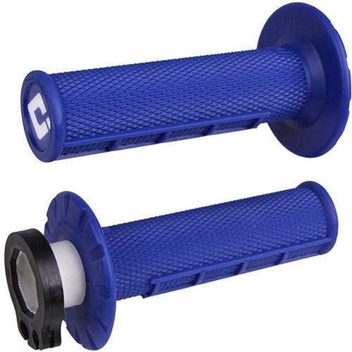 ODI V2 LOCK ON GRIPS MX HALF WAFFLE BLUE SOFT 2T/4T
