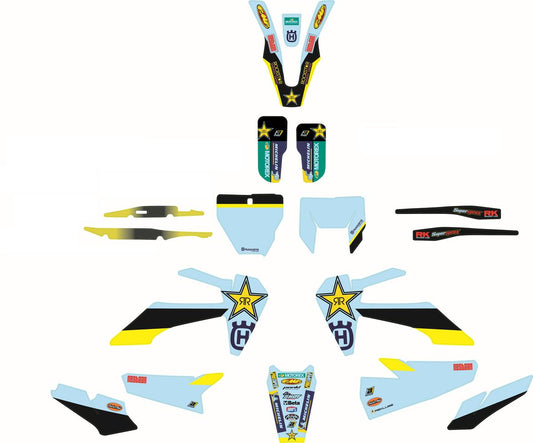 HUSQVARNA ROCKSTAR GRAPHICS KIT – A36008990000