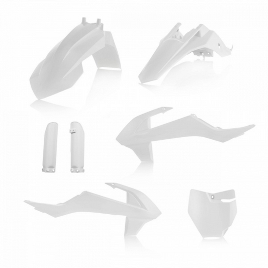 ACERBIS PLASTICS KIT HUSQVARNA TC65 KTM 65SX 17-18 WHITE