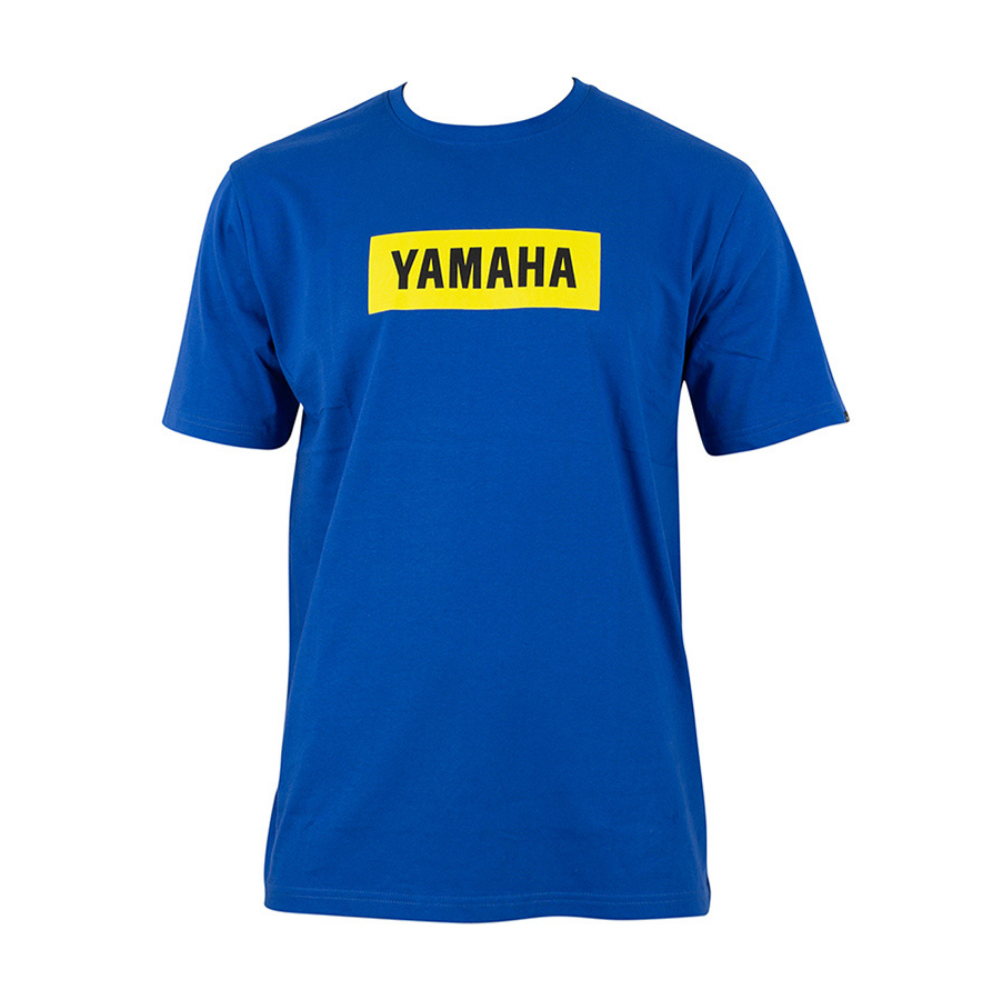 YAMAHA MENS DIVIDER T SHIRT BLUE – MAR-19DIV-BL-SM