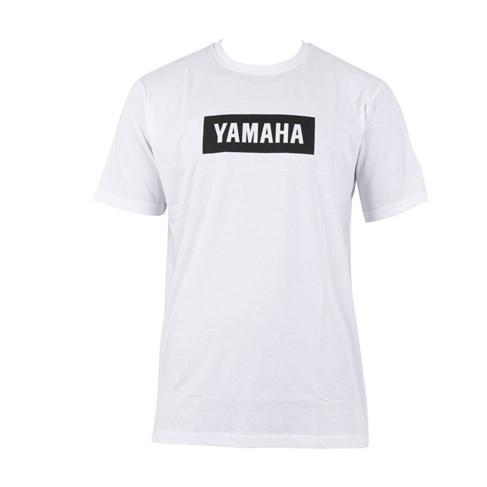 YAMAHA MENS DIVIDER T SHIRT WHITE – MAR-19DIV-WH-LG-1