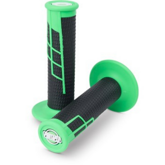 PROTAPER GRIP CLAMP ON 1/2 WAFFLE NEON GREEN/BLACK