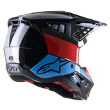 Alpinestars SM5 Bond Helmet Black / Red / Blue