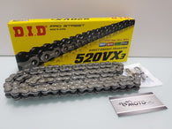 DID VX3 520 Chain 120 LINK X-Ring with Clip Link